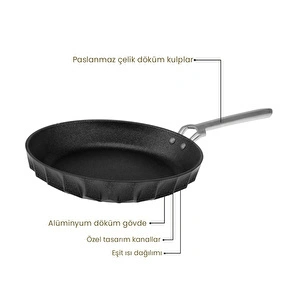 Emsan Diagon 30 cm Tava  görseli 6