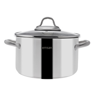 Emsan Steel Force Derin Tencere 28 cm görseli 2