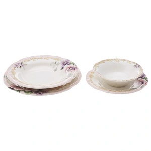 Emsan Flory Stoneware 24 Parça 6 Kişilik Yemek Takımı görseli 11