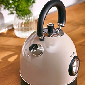 Emsan Turtle Kettle Beige görseli 4