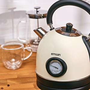 Emsan Turtle Kettle Cream görseli 2