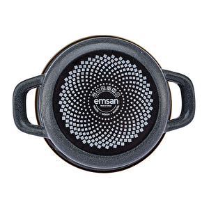 Emsan Rustik Midi 4 Parça Tencere Seti İndigo 12 cm görseli 9