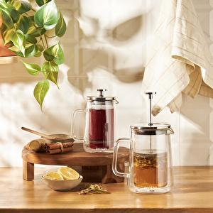 Emsan Double Glass French Press 350 ml görseli 6