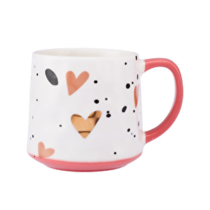 Emsan Amore Kupa Pembe 520 ml görseli 4