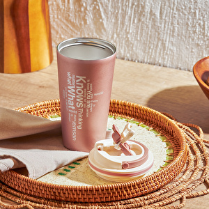 Emsan Smart Pembe Termos 500 ml görseli 4