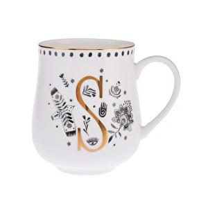 Emsan Artisan S Letter New Bone Kupa 220 ml görseli 3