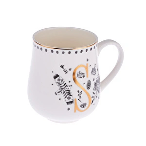 Emsan Artisan S Letter New Bone Kupa 220 ml görseli 4