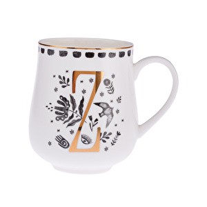 Emsan Artisan Z Letter New Bone Kupa 220 ml görseli 3
