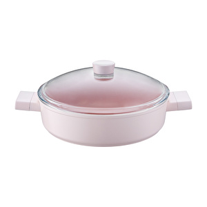 Emsan Swiss Crystal 7 Parça Tencere Seti Pembe görseli 4