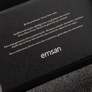 Emsan Aurora 2 Kişilik New Bone Kahve Fincan Takımı 90 ml Turuncu görseli 11