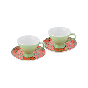 Emsan Retro 2 Kişilik New Bone Kahve Fincan Takımı 80 ml görseli 7