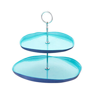 Emsan Voyage Cam Katlı Kurabiyelik 28 Cm / 21 Cm görseli 1