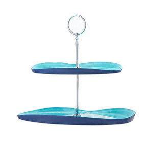 Emsan Voyage Cam Katlı Kurabiyelik 28 Cm / 21 Cm görseli 2