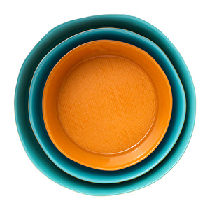 Emsan Voyage Cam 3'lü Kase Seti 16 Cm / 18 Cm / 21 Cm görseli 3