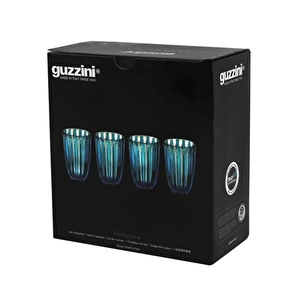 Guzzini Dolce Vita 4'lü Bardak 470 ml Zümrüt görseli 4