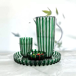 Guzzini Dolce Vita Yuvarlak Tepsi 31 cm Zümrüt  görseli 2