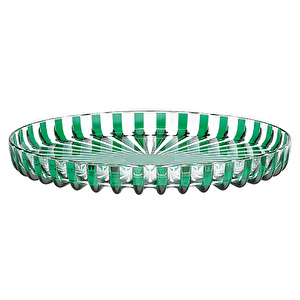 Guzzini Dolce Vita Yuvarlak Tepsi 31 cm Zümrüt  görseli 1