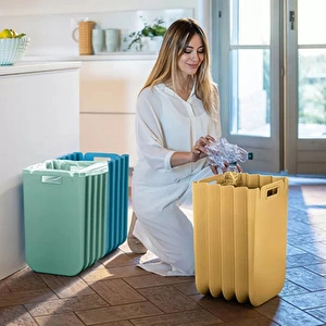 Guzzini Home Çöp Kutusu 25 L Süt Beyazı görseli 4