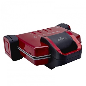 Karaca Future Granit Kırmızı Izgara ve Tost Makinesi 1800W görseli 2