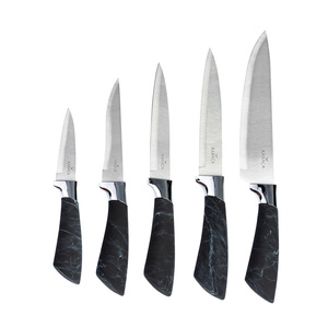 Karaca Black Marble 6 Parça Bıçak Seti görseli 4