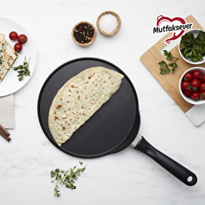 Karaca Mutfaksever Gözleme Ve Krep Tavası Siyah