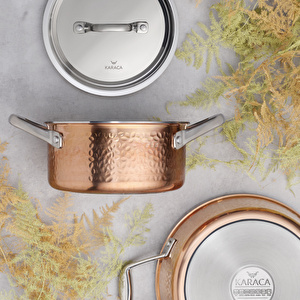 Karaca Nish Copper Tencere 18 cm görseli 2