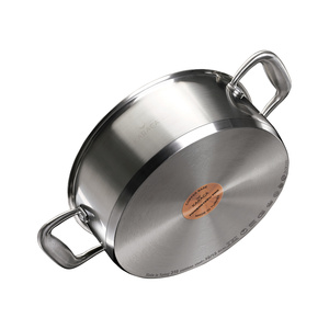 Karaca Tottori 3Ply PowerSteel 316+ Çelik Karnıyarık Tencere 26 cm 3 görseli 6
