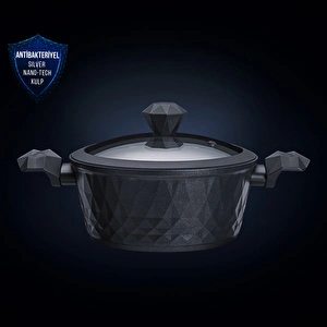 Karaca Biodiamond Antibakteriyel Kulp İndüksiyon Tabanlı Tencere 24 Cm görseli 2