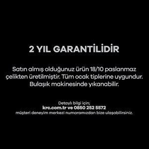 Karaca Yeni Zeyna İndüksiyon Tabanlı 17 Parça Çelik Çeyiz Seti görseli 2