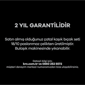 Karaca 84 Parça 12 Kişilik Stark Premium Çatal Kaşık Bıçak Seti görseli 3