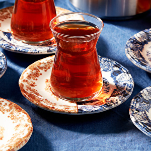 Karaca Blue Coffee 12 Parça Çay Seti görseli 2