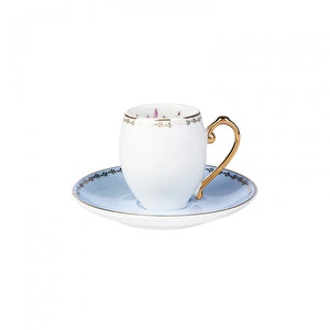 Karaca Lavander 2 Kişilik Kahve Fincanı Takımı görseli 4