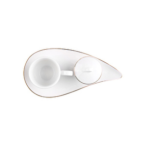 Karaca Leaf 2 Kişilik Kahve Fincanı Takımı 70 ml görseli 4