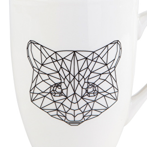 Karaca Draft Cat 2'li Mug görseli 3
