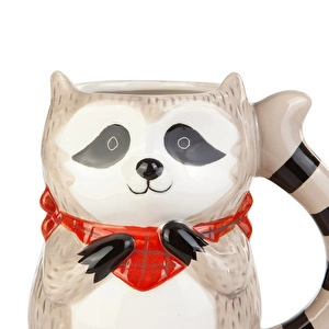 Karaca Animal Raccoon Mug New görseli 2