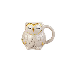 KARACA ANIMAL OWL MUG görseli 1