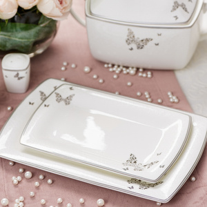 Karaca Fine Pearl Mariposa 86 Parça 12 Kişilik İnci Yemek Takımı görseli 3