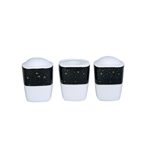 Karaca Fine Pearl Antares 62 Parça 12 Kişilik İnci Yemek Takımı Kare görseli 11