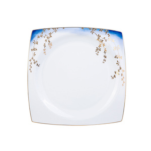 Karaca Fine Bone Blue Blush 60 Parça 12 Kişilik Yemek Takımı Kare görseli 11