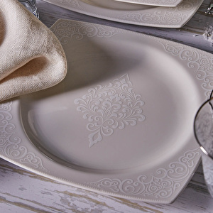 Karaca Lady 6 Kişilik Yemek Takımı Kare görseli 3
