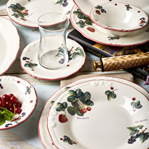 Karaca Very Berry 6 Kişilik 26 Parça Kahvaltı Takımı görseli 4