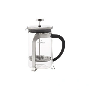 Karaca Coffee Bean Borosilikat Cam French Press 800 Ml Metalik görseli 3