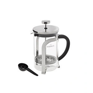 Karaca Coffee Bean Borosilikat Cam French Press 800 Ml Metalik görseli 8
