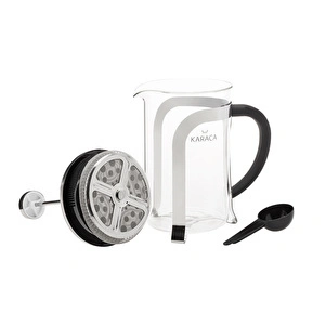 Karaca Coffee Bean Borosilikat Cam French Press 800 Ml Metalik görseli 10