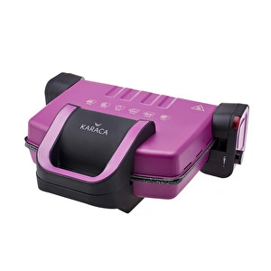 Karaca Future Granit Izgara ve Tost Makinesi Violet 1800 W görseli 6