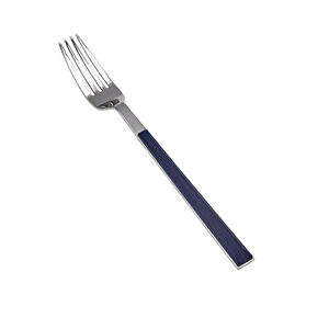 Karaca Salzburg Tekli Tatlı Çatalı 16 cm İndigo görseli 1
