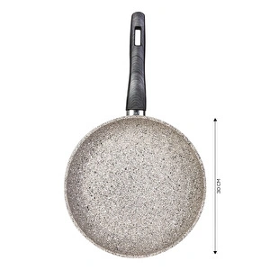 Karaca Dark Silver Biogranit Tava 30 cm görseli 2