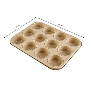 Karaca Jennese Muffins Kek Kalıbı görseli 6