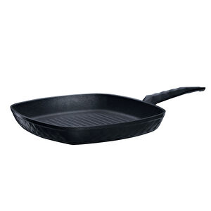 Karaca Biodiamond Antibakteriyel Kulp İndüksiyon Tabanlı Grill Tava 28 Cm görseli 1