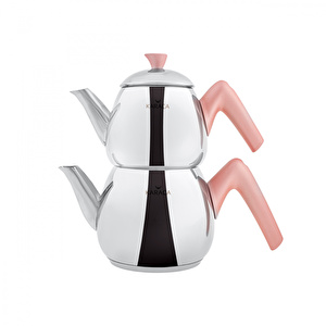 Karaca Merkür Mini Small Rose Çaydanlık Takımı görseli 2